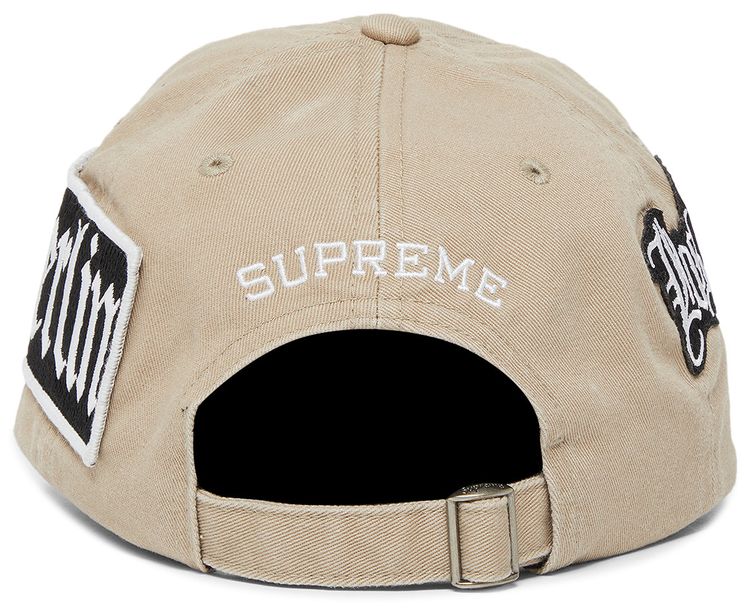 Supreme City Patches 6 Panel Khaki