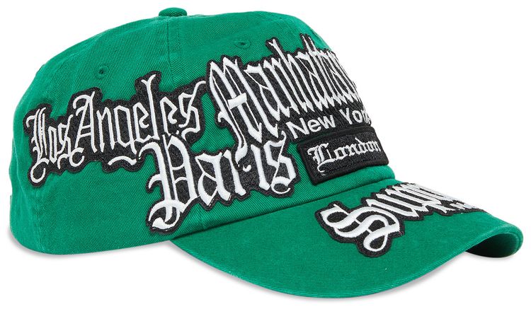 Supreme City Patches 6 Panel Green