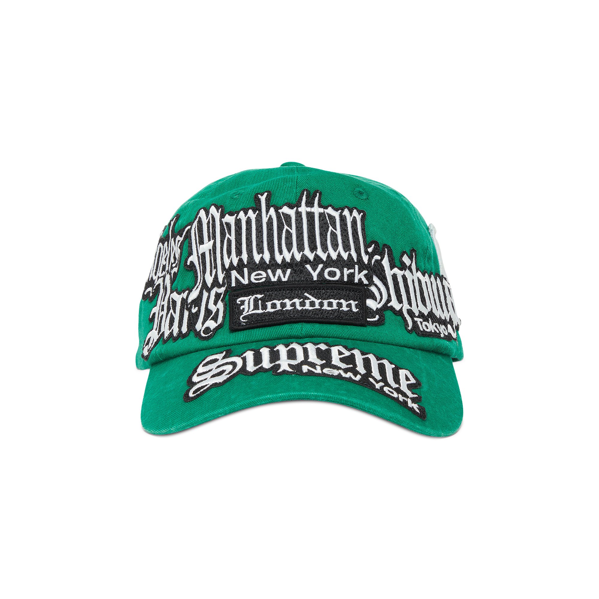 Supreme City Patches 6-Panel 'Green'
