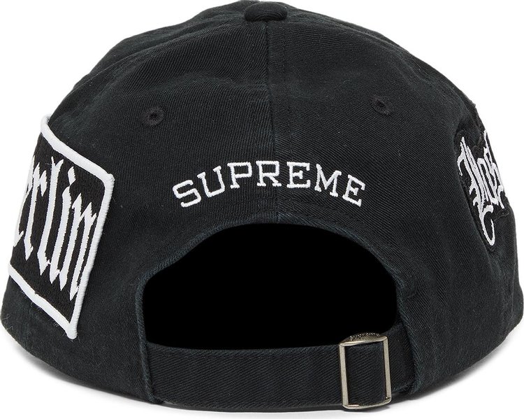 Supreme City Patches 6 Panel Black