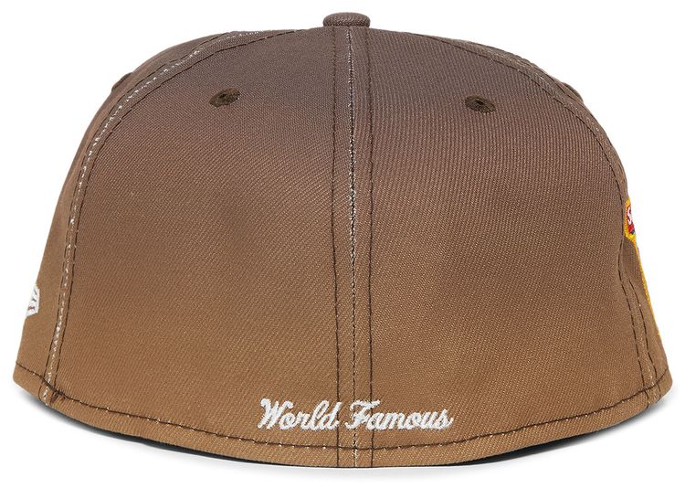 Supreme Gradient Box Logo New Era Brown