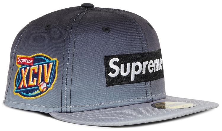 Supreme Gradient Box Logo New Era Black