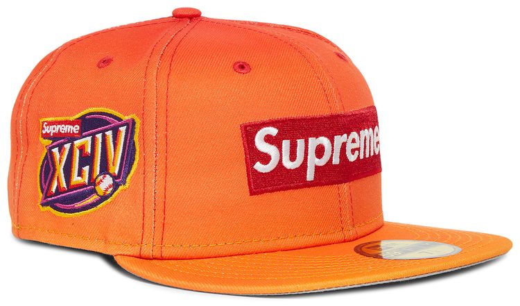 Supreme Gradient Box Logo New Era Orange