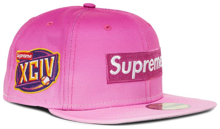 Supreme Gradient Box Logo New Era Pink