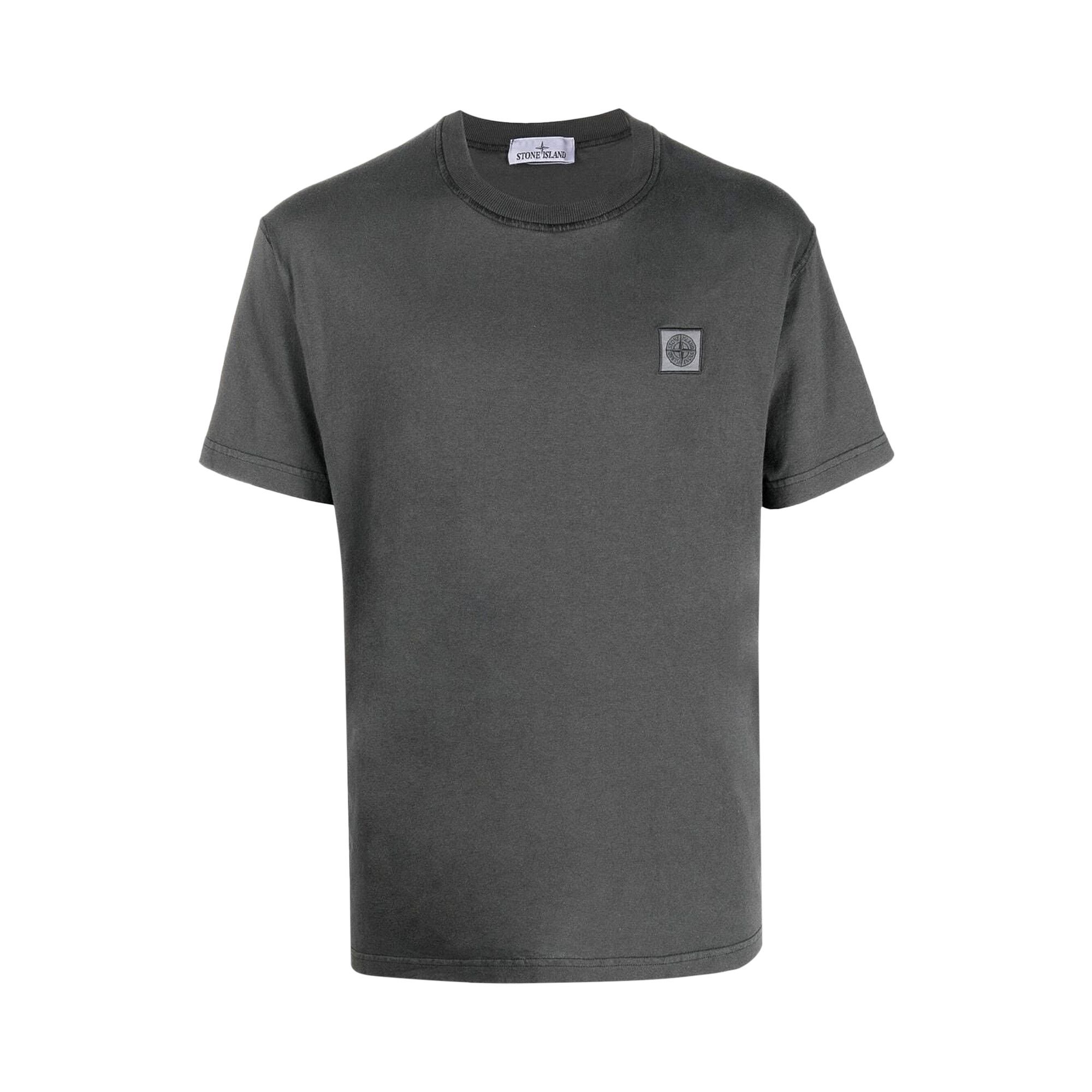 Buy Stone Island T Shirt Charcoal 101523757 V0065 GOAT UK