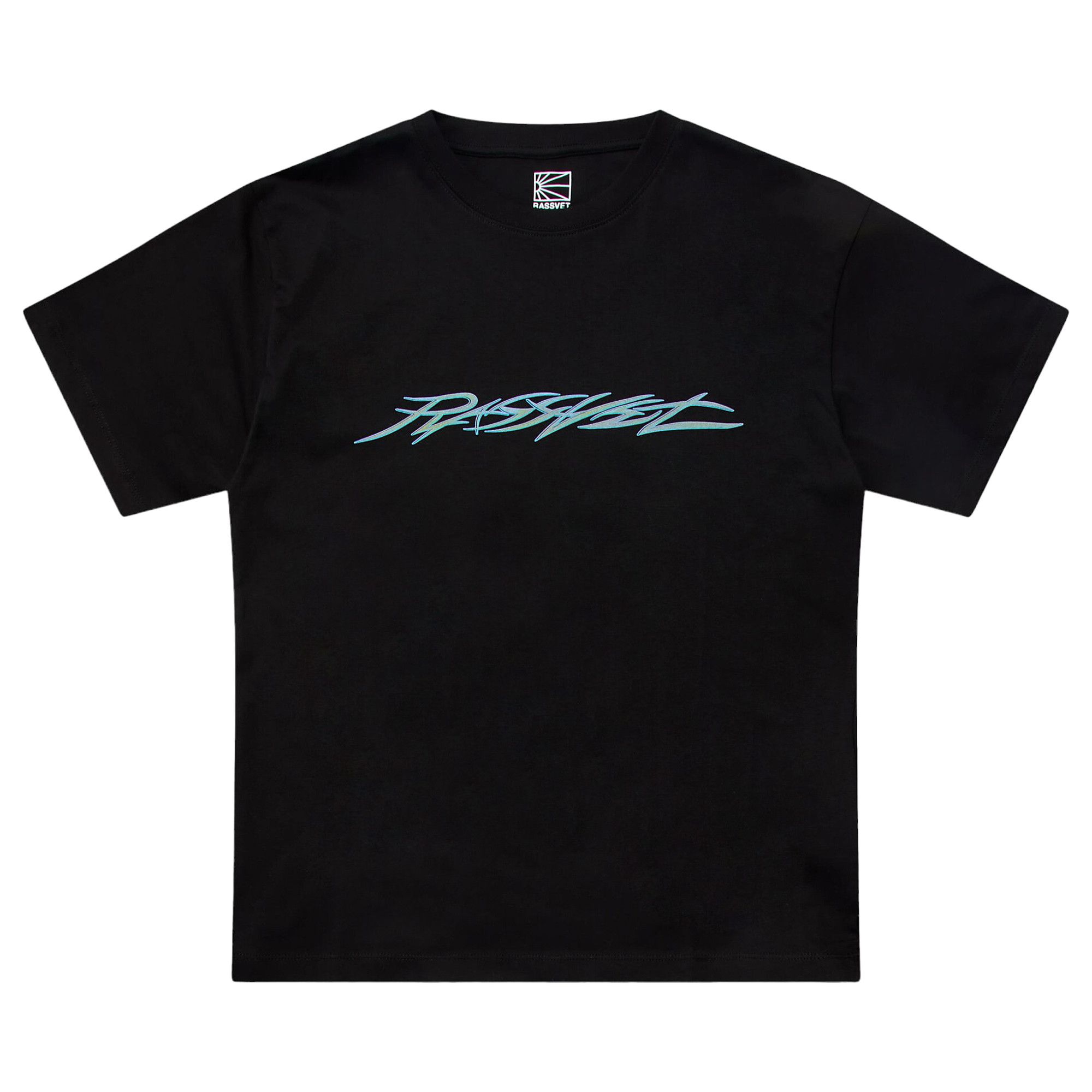【RASSVET】MEN RASSVET x DIAN LIANG LOGO TSHIRT KNIT Purple Buy Rassvet x Dian Liang Logo Tee 'Black' - PACC12T101 BLAC
