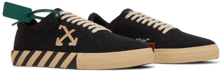 Off White Vulc Sneaker Black Beige