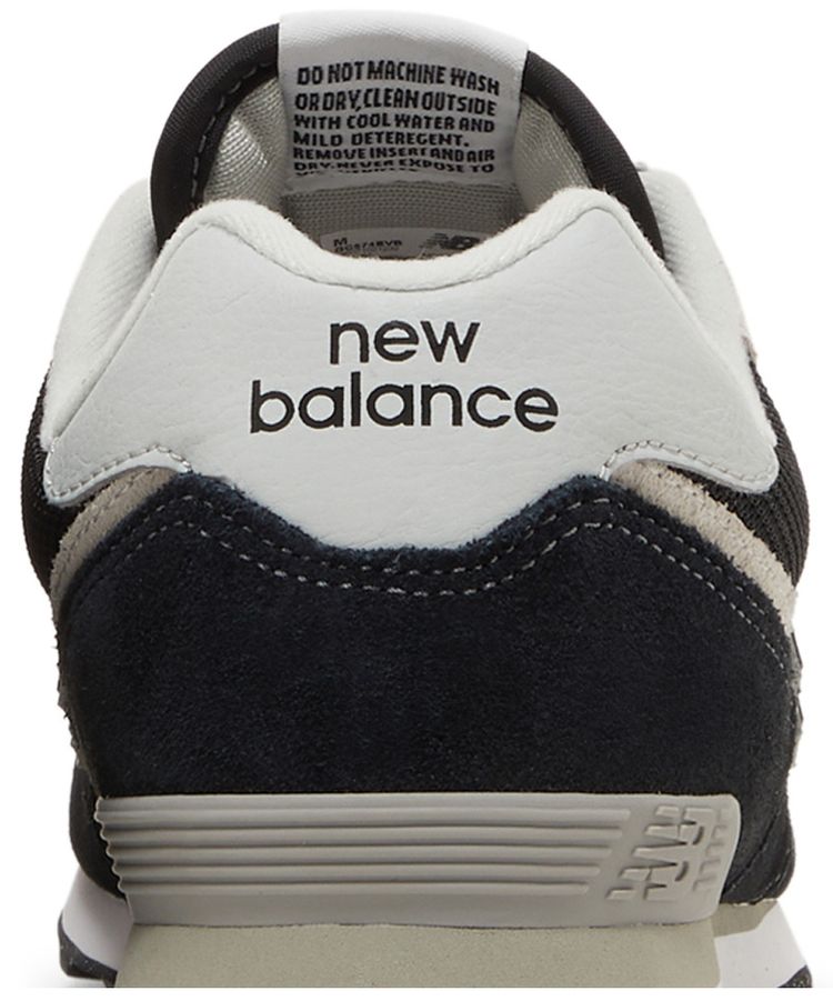 New Balance 574 Big Kid Core Pack   Black White