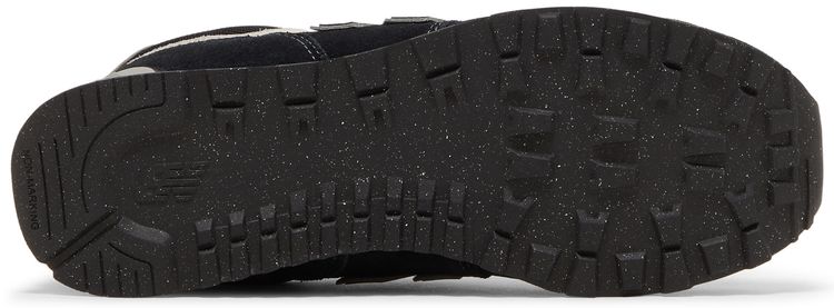 New Balance 574 Big Kid Core Pack   Black White