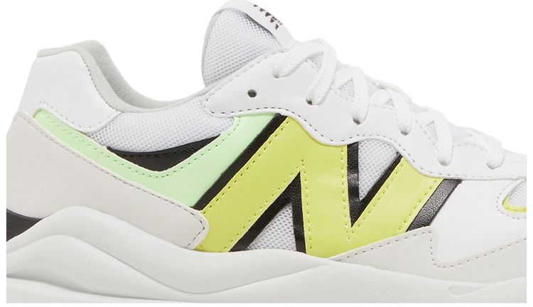 New Balance 5740 Big Kid White Lemonade