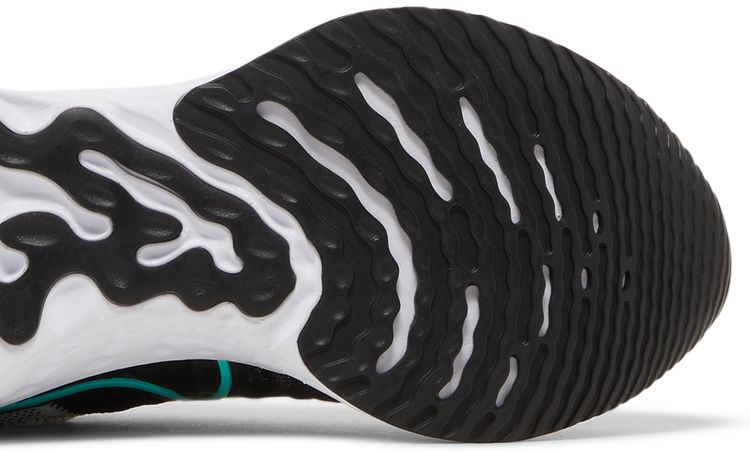 Nike Wmns React Infinity Run Flyknit 2 Black Aurora Green