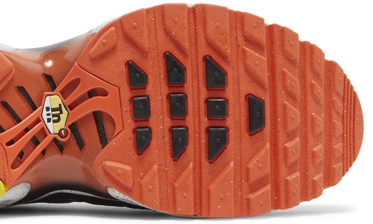 Nike Air Max Plus GS Black Turf Orange Speckled