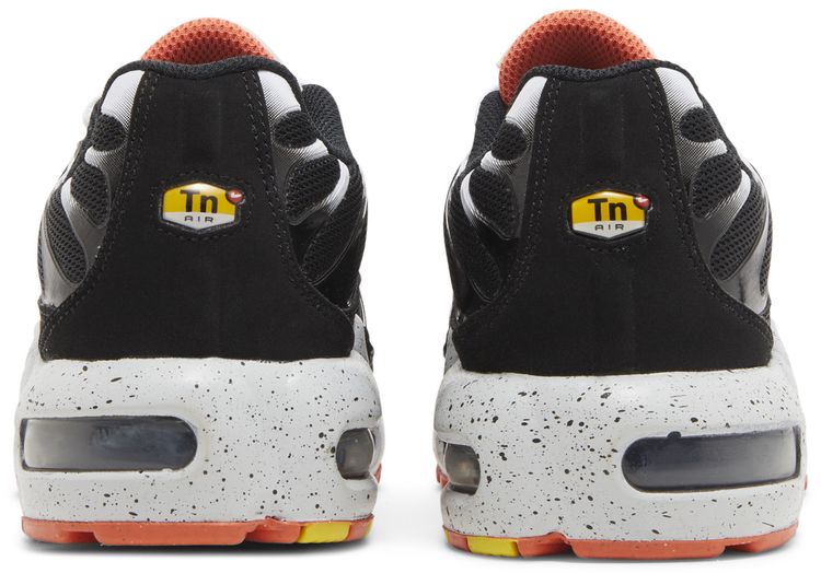 Nike Air Max Plus GS Black Turf Orange Speckled