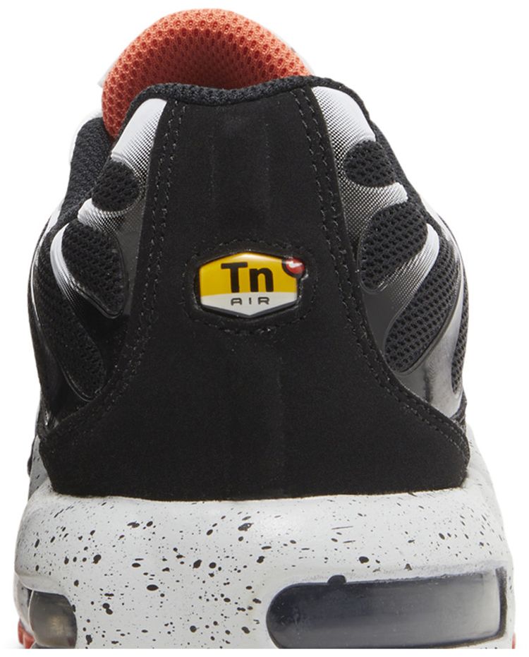 Nike Air Max Plus GS Black Turf Orange Speckled