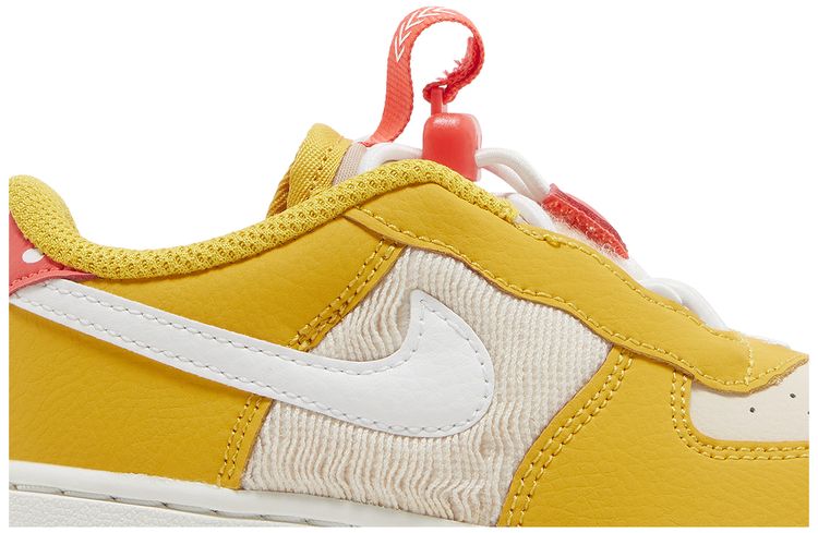 Nike Force 1 Toggle SE TD Yellow Ochre Pearl White