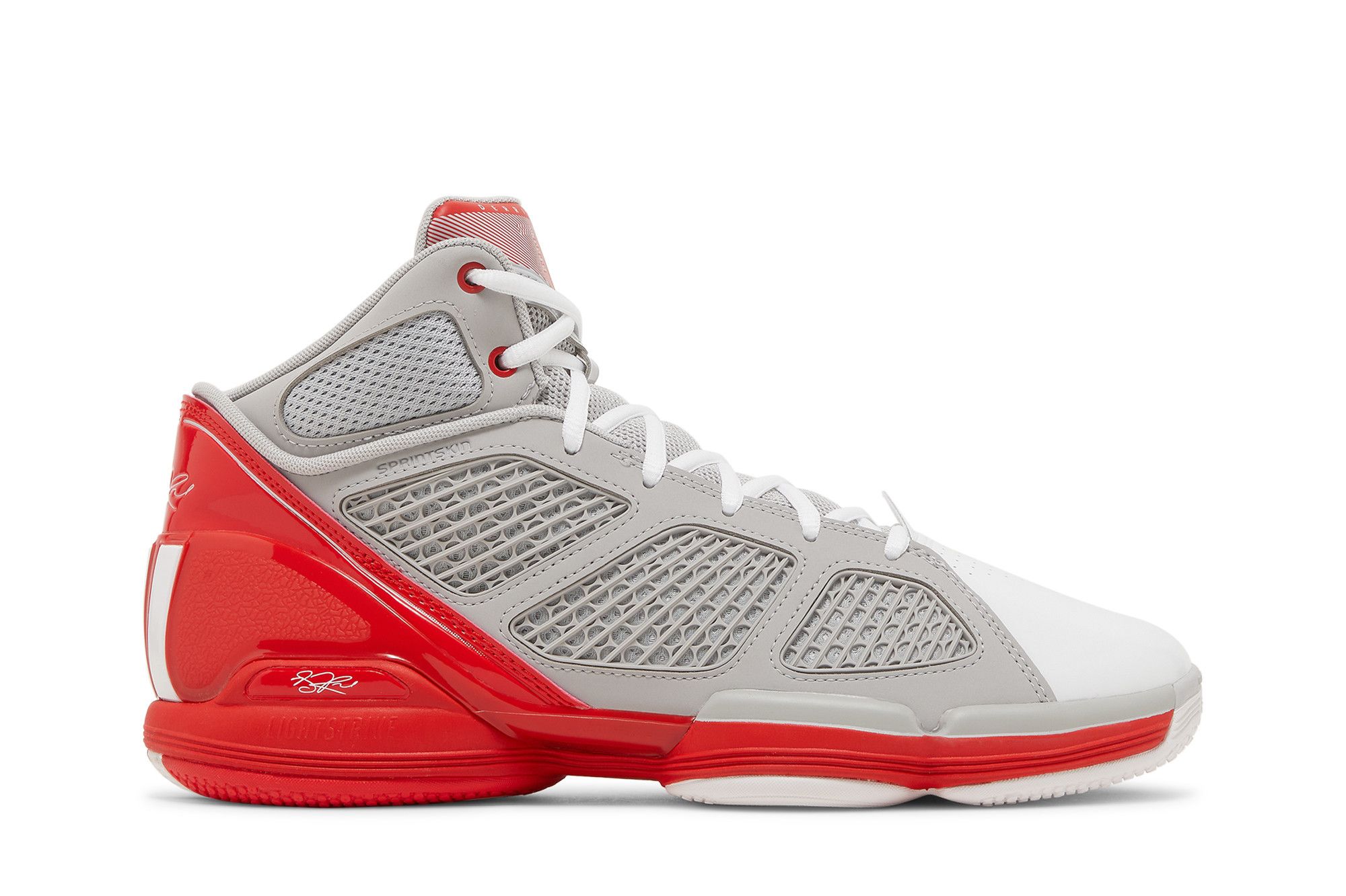 Adidas Mens Adizero Rose 1.5 Restomod Shoes Grey Red Size 12.0