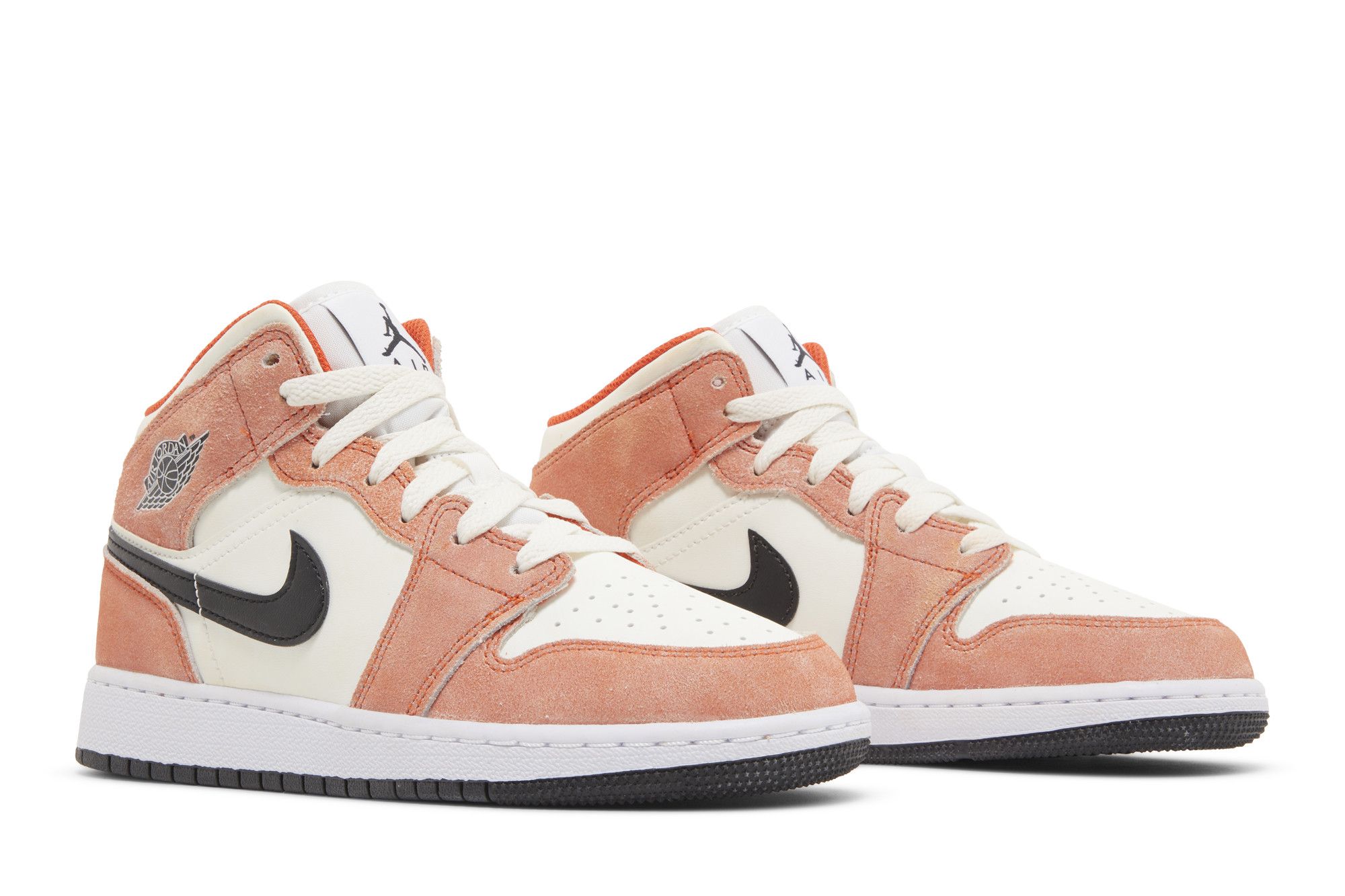 Buy Air Jordan 1 Mid SE GS 'Orange Suede' - DV1336 800 | GOAT