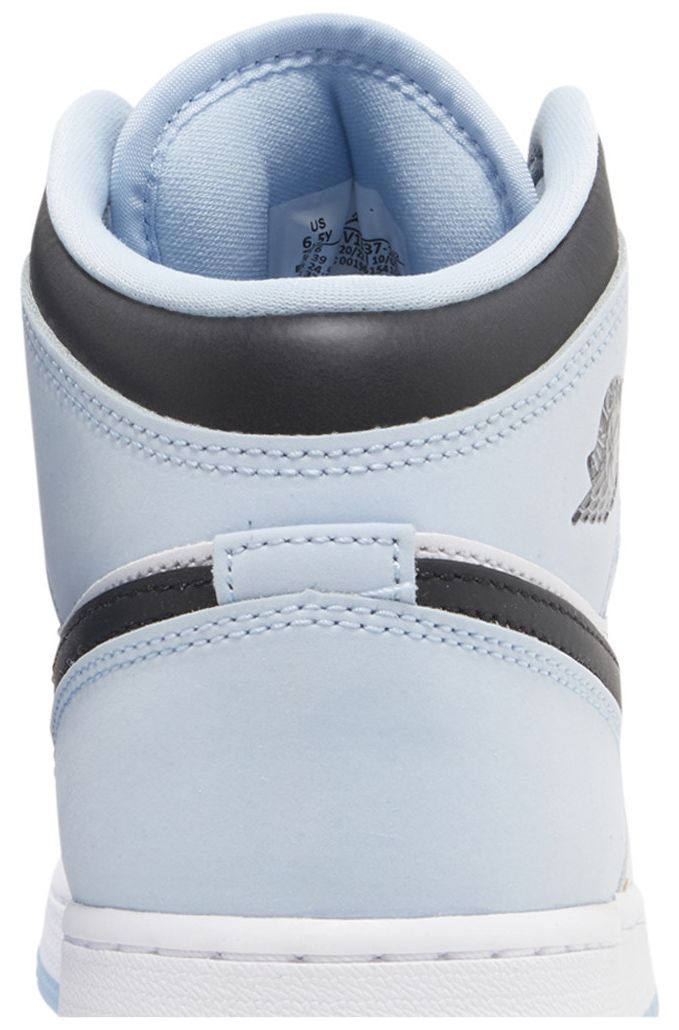 Air Jordan 1 Mid SE GS White Ice Blue