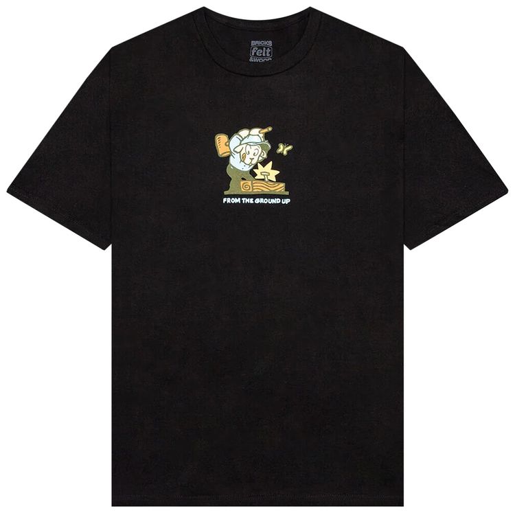 Bricks & Wood x Felt Groundwork Tee 'Black'