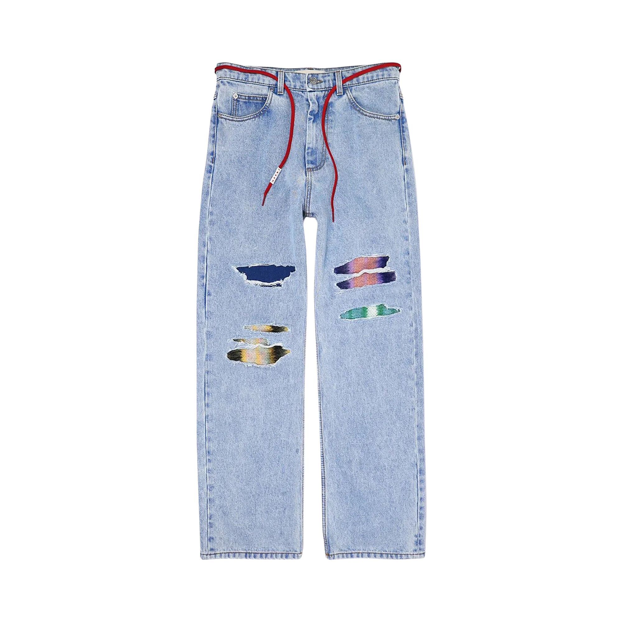 Buy Marni Bleached Coated Denim 'Blue' - PUJU0021LY USCU83 BDB20