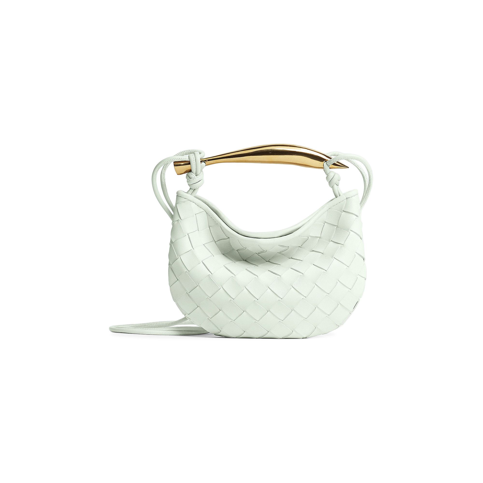 Buy Bottega Veneta Mini Sardine Bag 'Glacier/Muse Brass' - 744267 VCPP1  1824 | GOAT