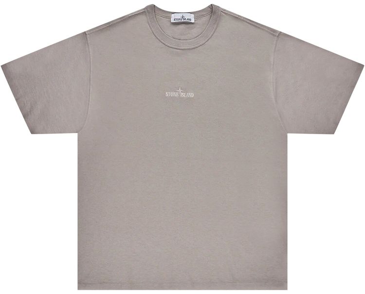 Stone Island Basic T Shirt Dove Grey