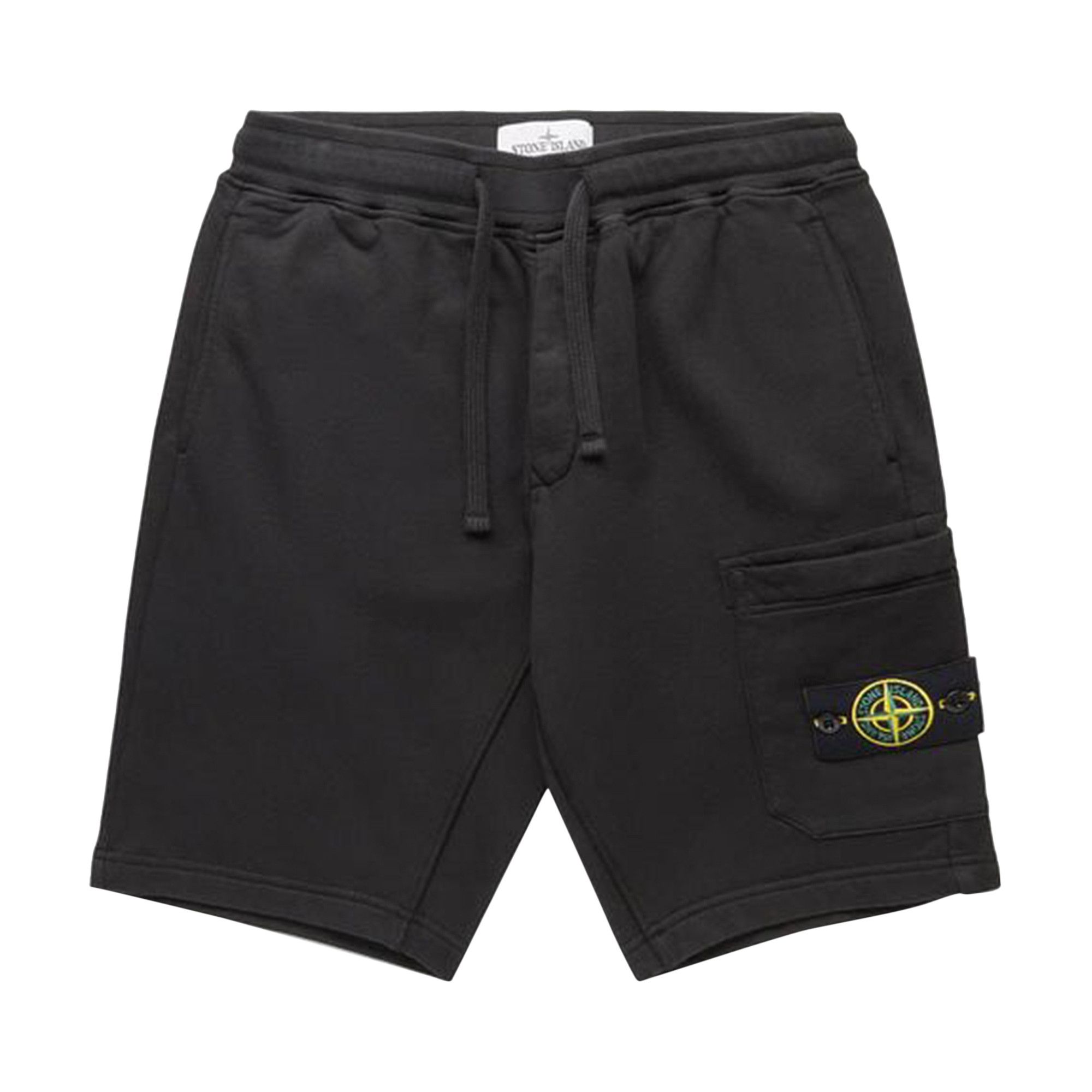 Stone island sale sweat shorts black