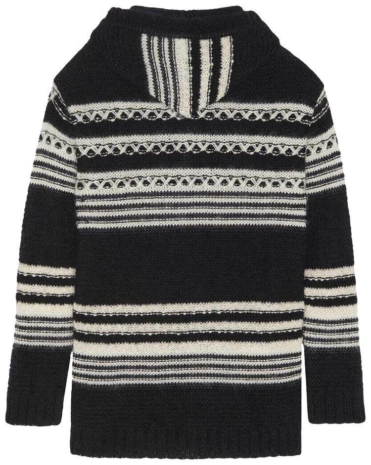 Saint Laurent Baja Cardigan BlackNatural