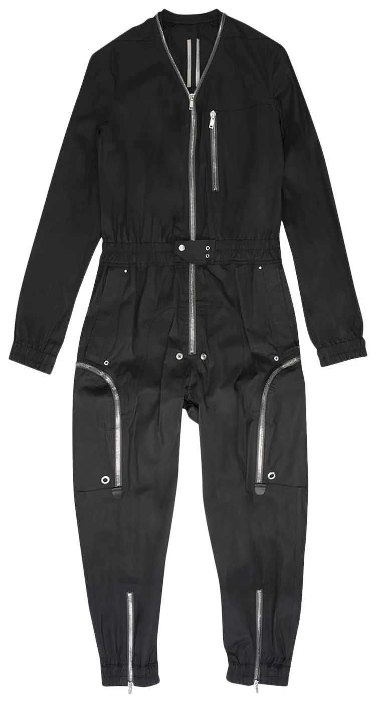 Rick Owens Bauhaus Flight Suit Black