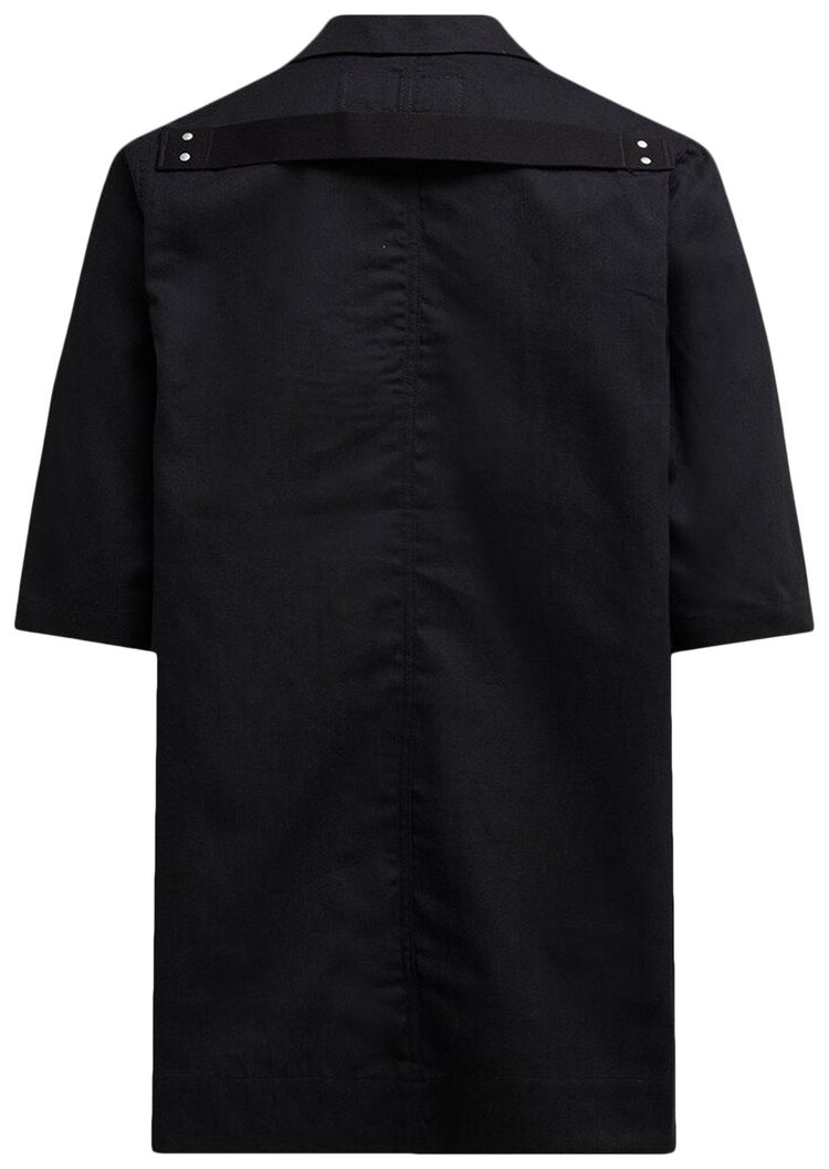 Rick Owens DRKSHDW Selvedge Denim Magnum Shirt Black