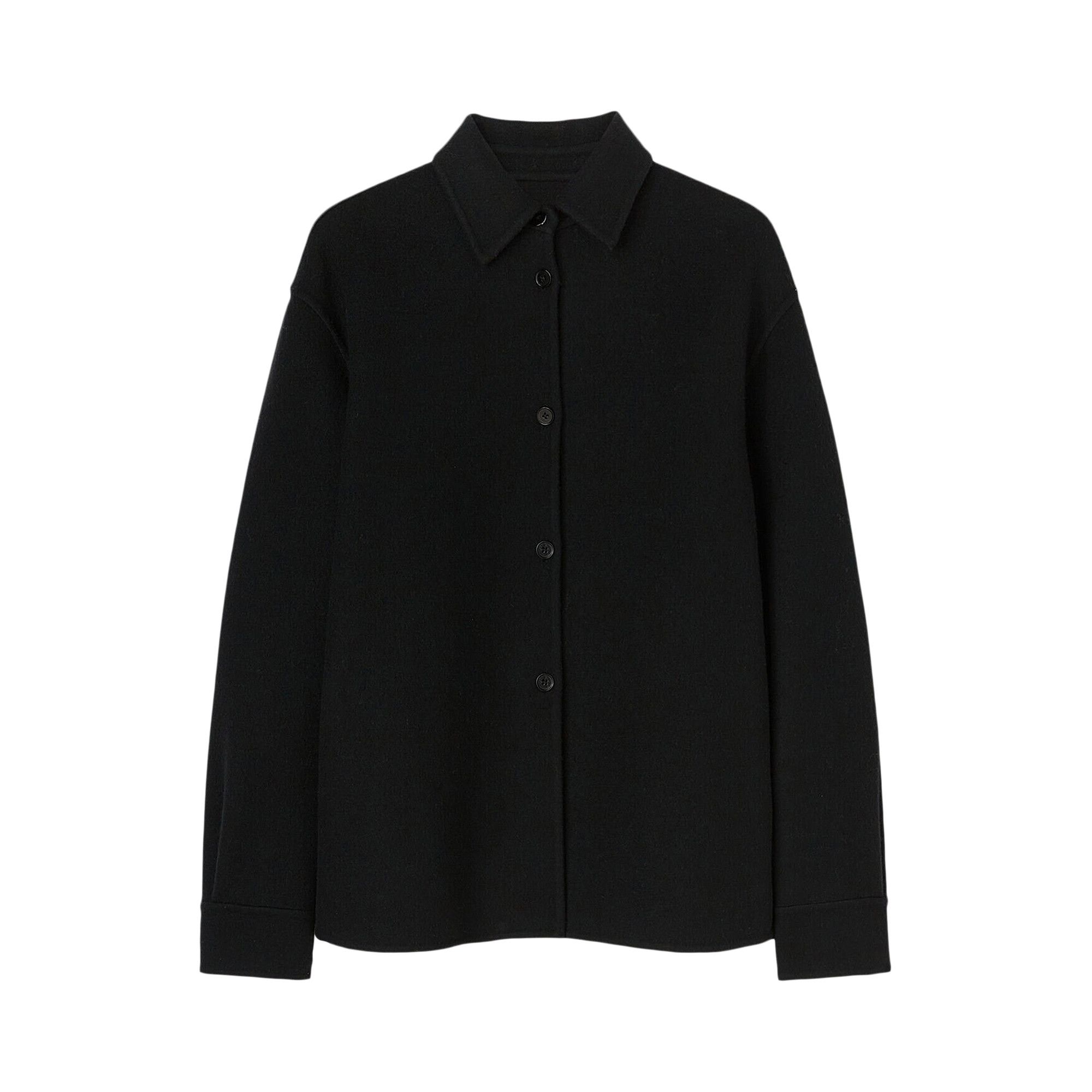 JIL SANDER｜JACKETS (SHIRT JACKET 03 DB (J52BN0002 J4002 Jil Sander zip-up Shirt Jacket | Black | FARFETCH