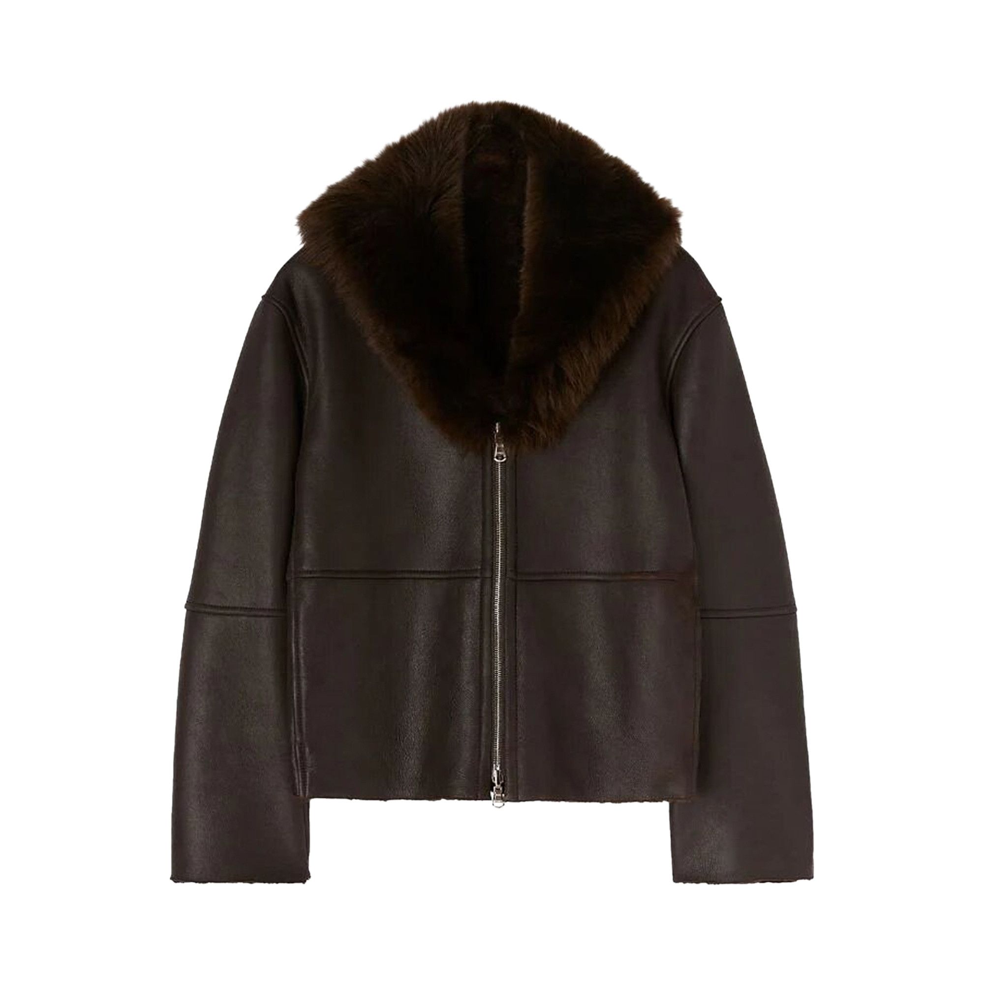 Jil sander shearling jacket top