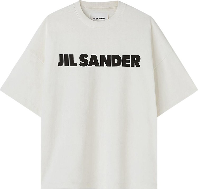 Jil Sander Logo T-Shirt 'Natural'