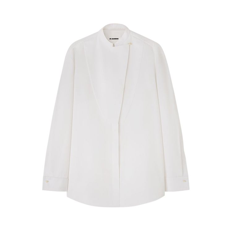 Jil Sander Relaxed Fit Long-Sleeve Shirt 'White'