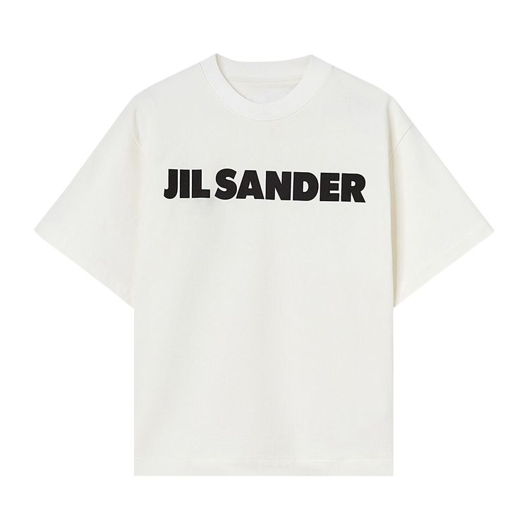 Jil Sander Logo Printed T-Shirt 'Porcelain'