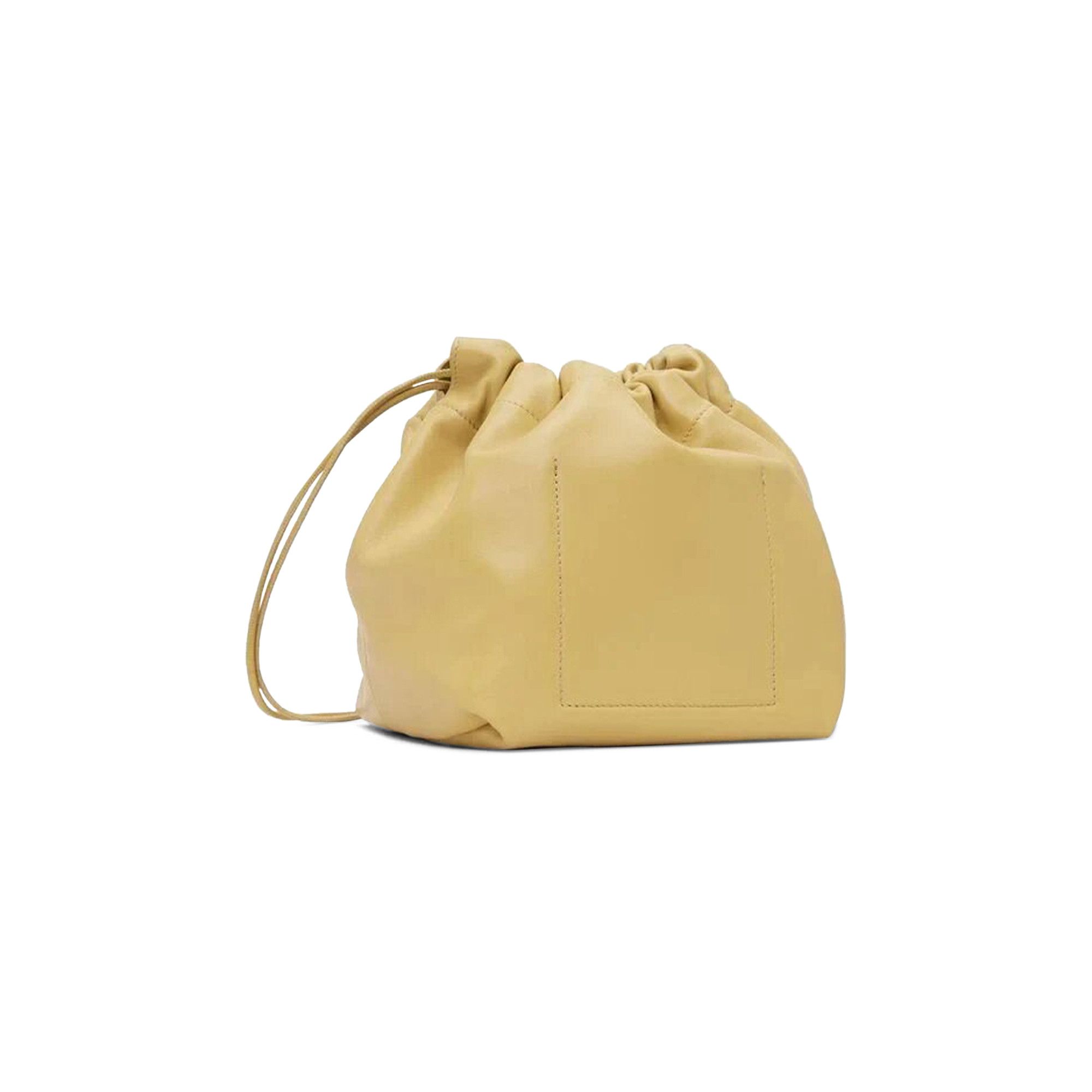 【JIL SANDER】 DUMPLING MINI BAG ショルダーバッグ [正規品] Buy Jil Sander Mini Dumpling Bag 'Pastel Yellow' - 55WG0002