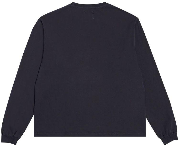 Gallery Dept Dept De La Galerie Long Sleeve Pocket T Shirt Black