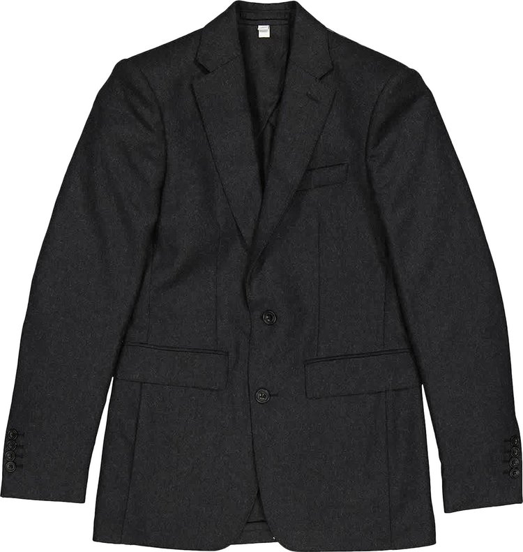 Burberry Single Button Tailored Jacket 'Black'