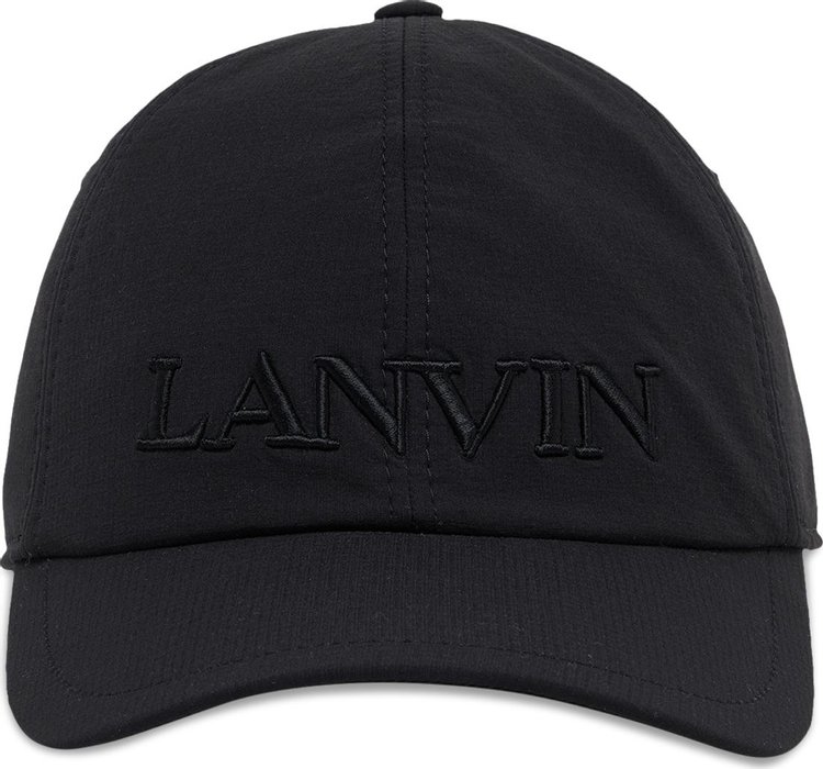 Lanvin Ripstop Baseball Cap 'Black'