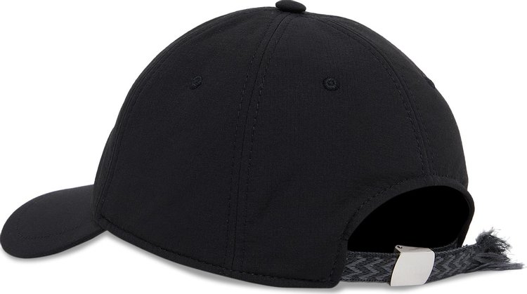 Lanvin Ripstop Baseball Cap Black