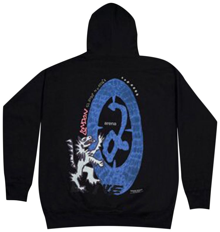 Cactus Jack by Travis Scott O2 Live Pullover Hoodie Black