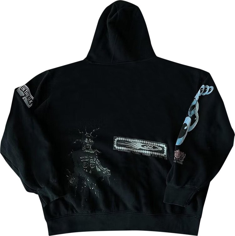 Cactus Jack by Travis Scott O2 Live Full Zip Hoodie Black