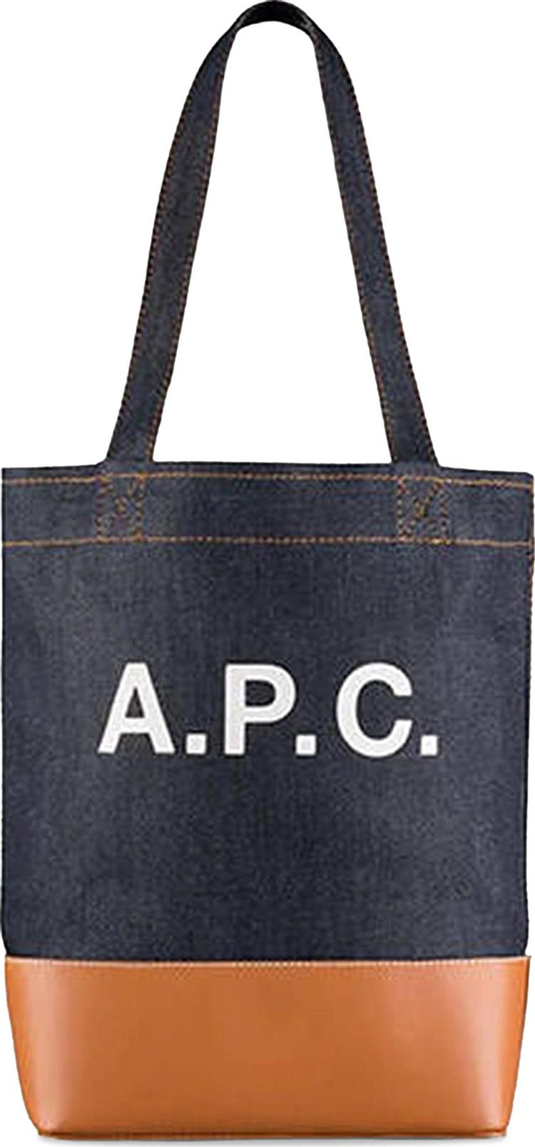 A.P.C. Axel Small Tote Bag 'Caramel'
