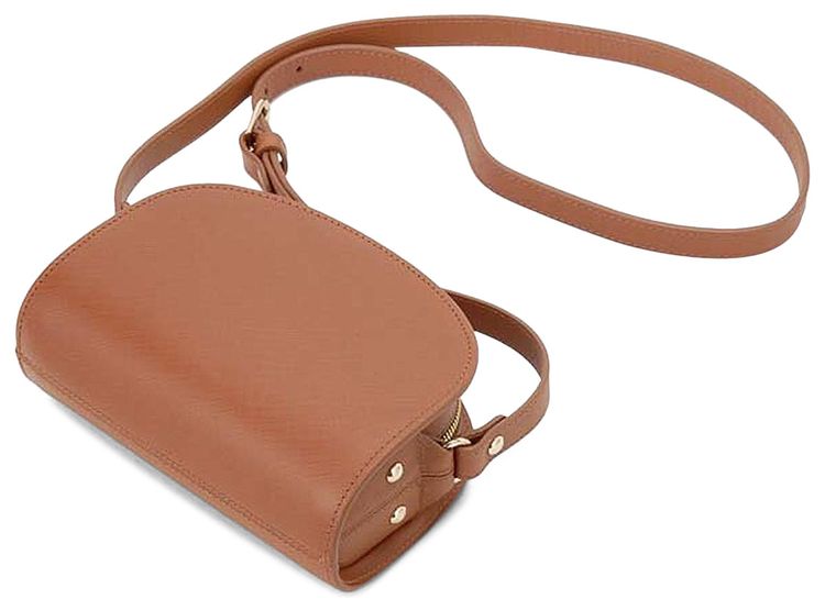 APC Mini Demi Lune Bag Terracotta