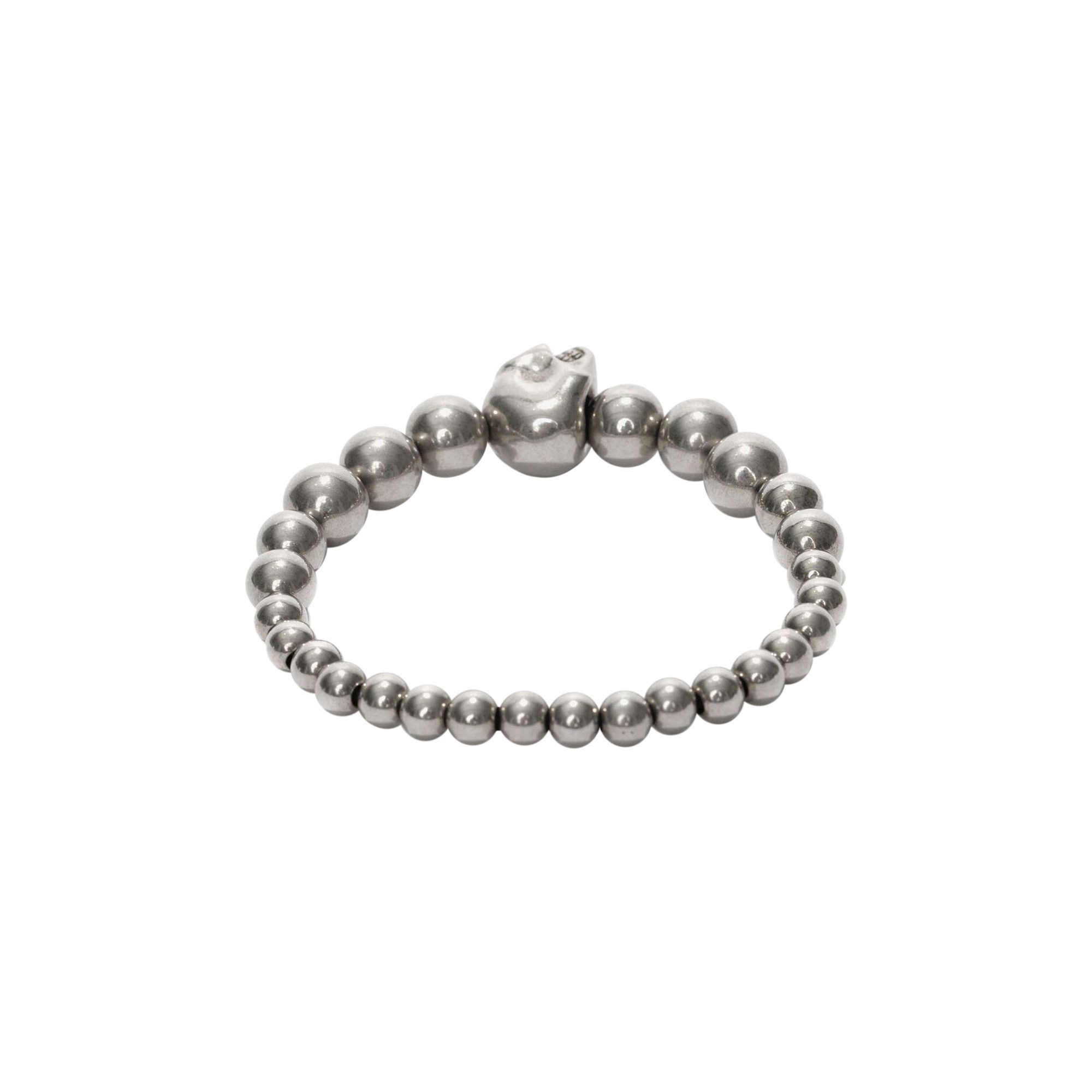 Buy Alexander McQueen Skull Ball Bracelet 'Silver' - 554504