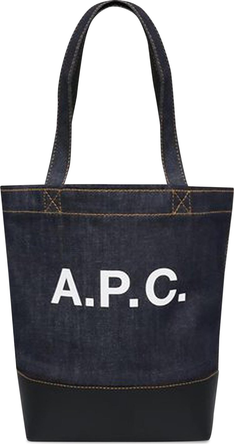 A.P.C. Axel Small Tote Bag 'Dark Navy'