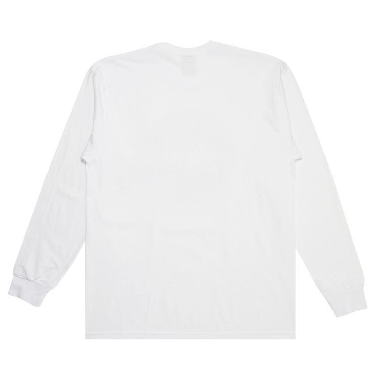 Stussy SS Stripe Dot Long Sleeve White