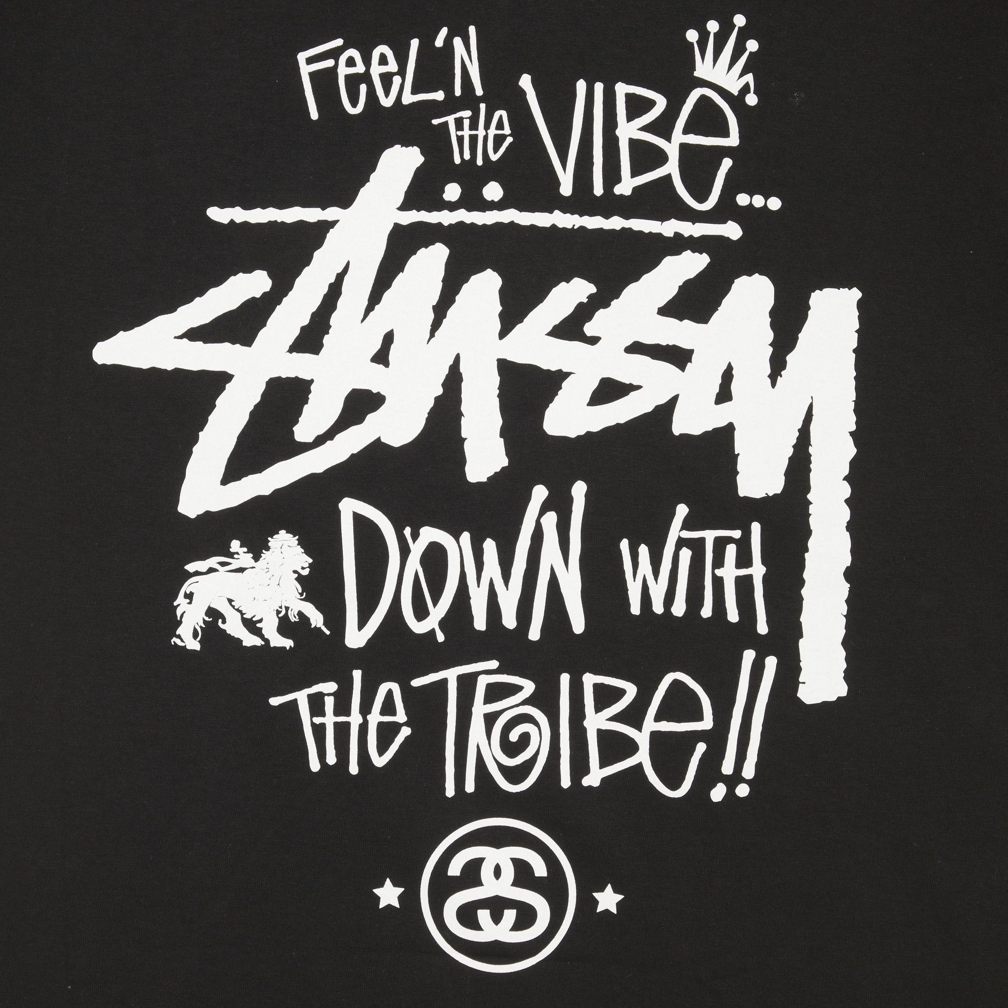 Buy Stussy Feel'n The Vibe Long-Sleeve 'Black' - 0535 Buy Stussy Feel'n The Vibe Long-Sleeve 'Black' - 0535