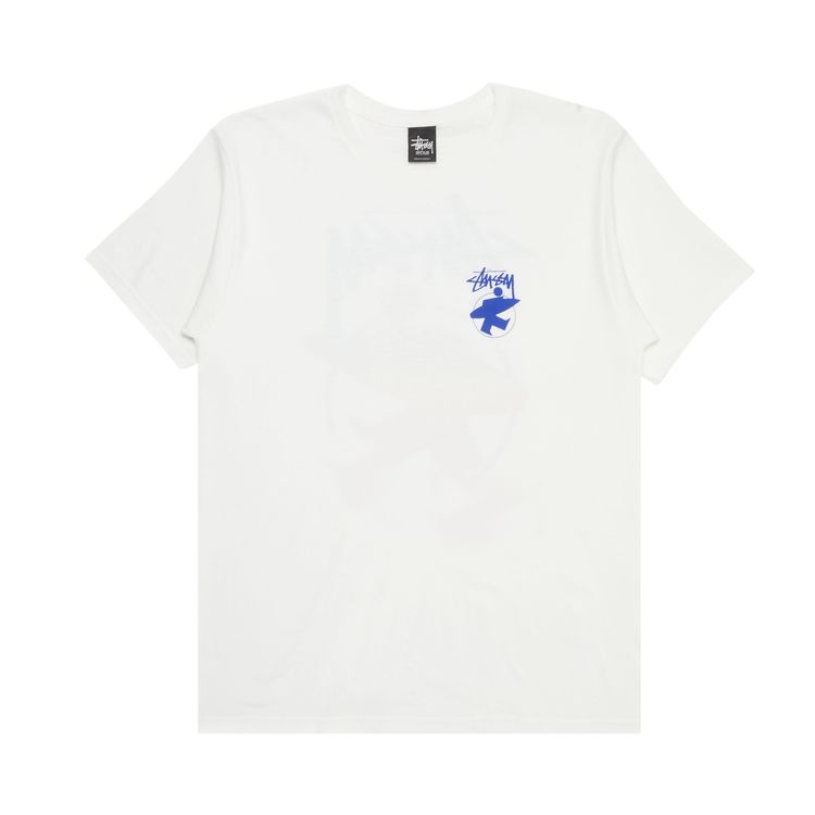 Stussy Surfman Fade Tee White