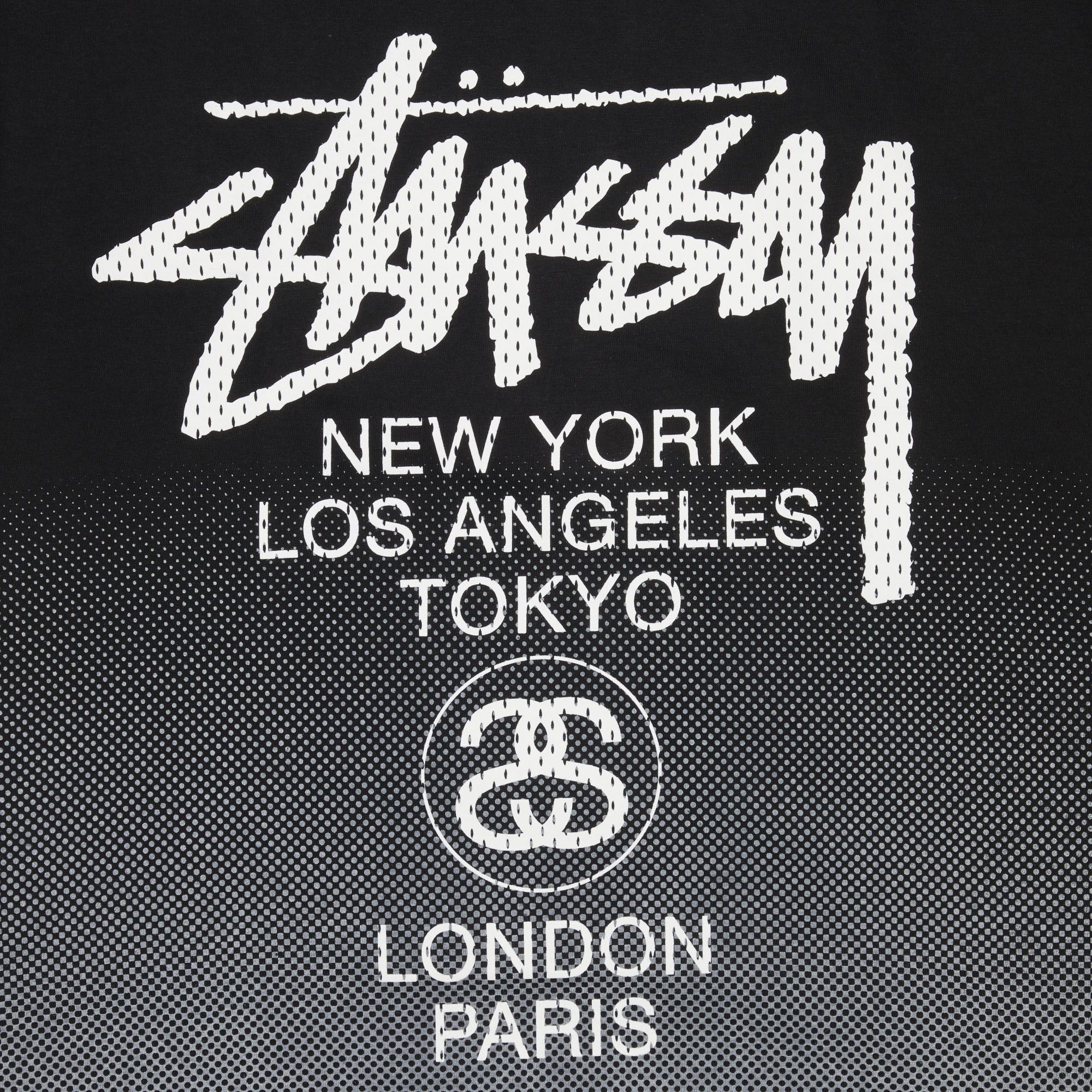 2024特集 Mesh Tour World Stussy Buy Tee GOAT | BLAC 1903538 - 'Black' トップス